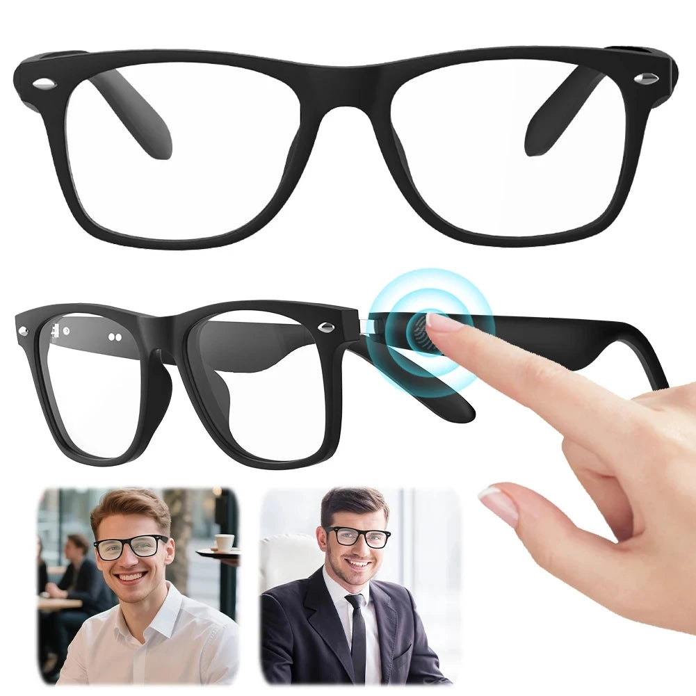 Smart Glasses Bluetooth Call Outdoor Sports Headphones AI Voice Navigation Photochromic Lens Waterproof Anti-UV Smart Sunglasses