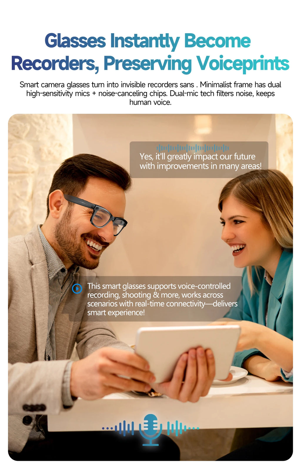 AI Smart Glasses with 8MP Camera Video Recording 100+ Languages Translation Sunglasses Bluetooth Call Music Play Men Women 2025