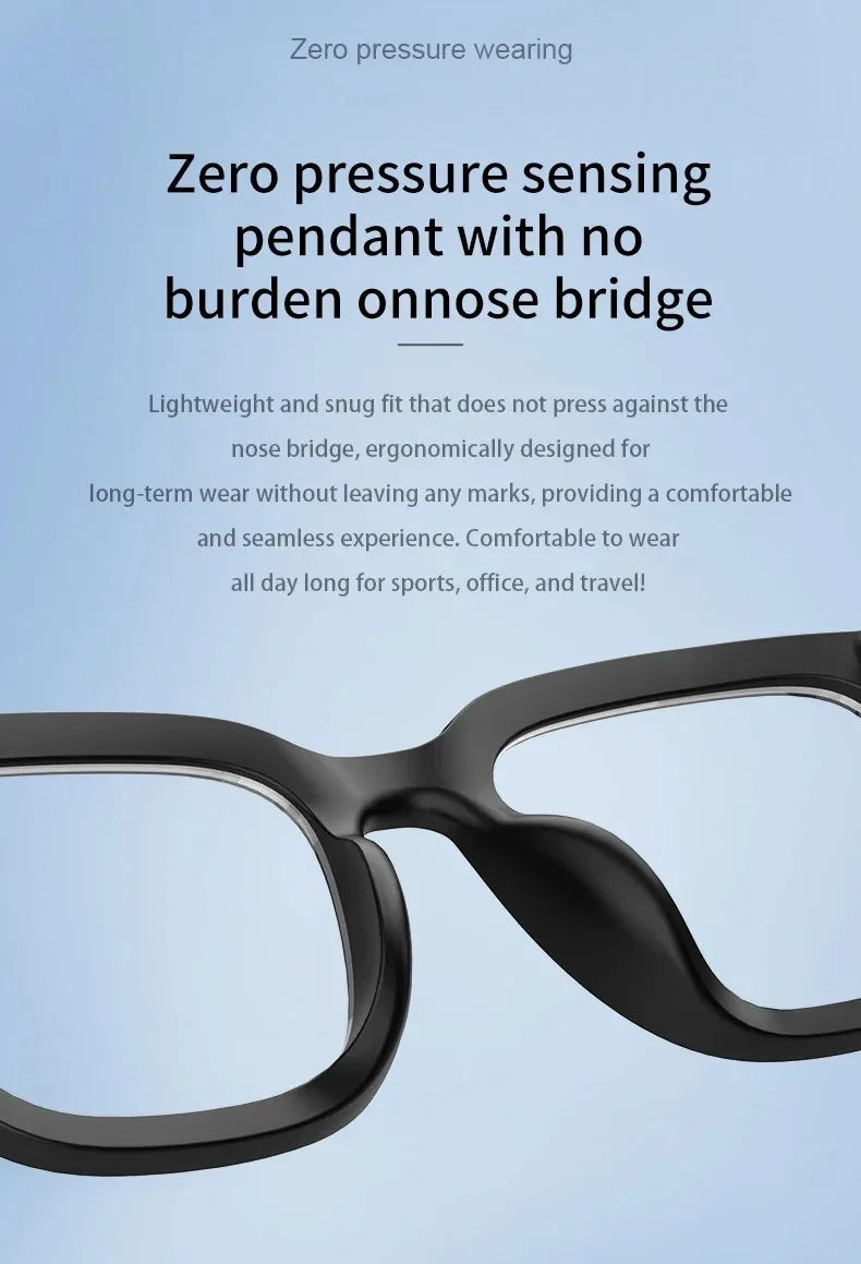 Smart Glasses Bluetooth Call Outdoor Sports Headphones AI Voice Navigation Photochromic Lens Waterproof Anti-UV Smart Sunglasses